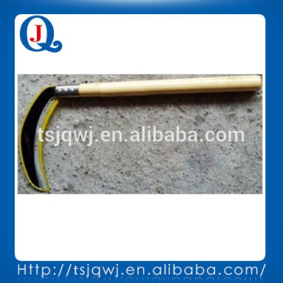 High Quality 65Mn Farm Sickle With Wooden Handle